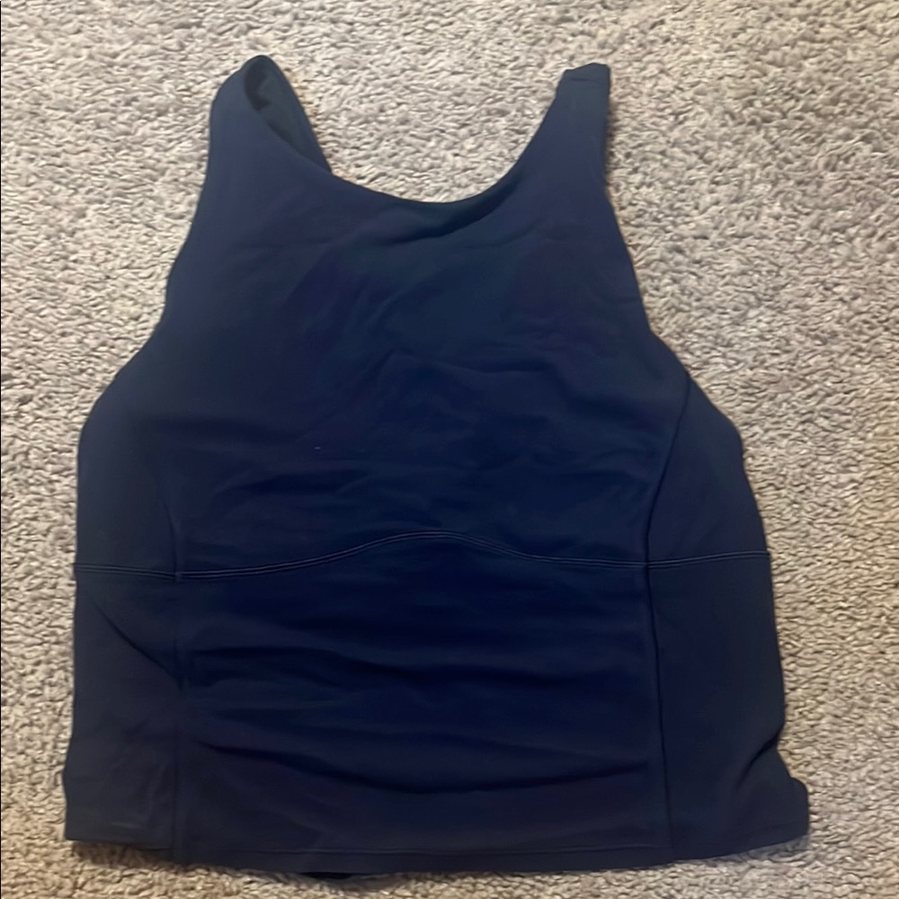 Lululemon Ebb to Street Style High Neck Tank with BUILT IN BRA!!!
